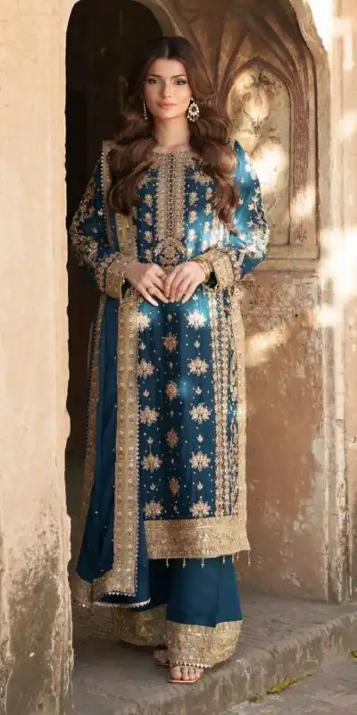 ZF 415 Navy Blue Color Georgette Sequence Work Salwar Suit Casual, Wedding, Festive, Events . Expected Delivery  4-6 Working Days @2149/- only      | Jump Suits, Casual Suits, Creative suits, Designer Suits, Palazzo Suits, Party Wear Suits, Patiala Suits, Salwar suit, Straight Suits