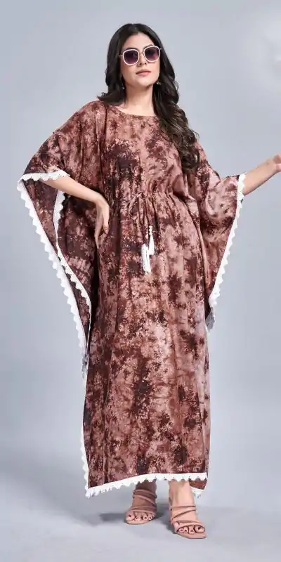 INLI VOL1 Brown Color Rayon Slab Center Belt Kaftan Suit Casual, Wedding, Party, Festive, Events Etc.4-6 Working Days@ 1349/-only | Jump Suits, Casual Suits, Creative suits, Designer Suits, Palazzo Suits, Party Wear Suits, Patiala Suits, Salwar suit, Straight Suits