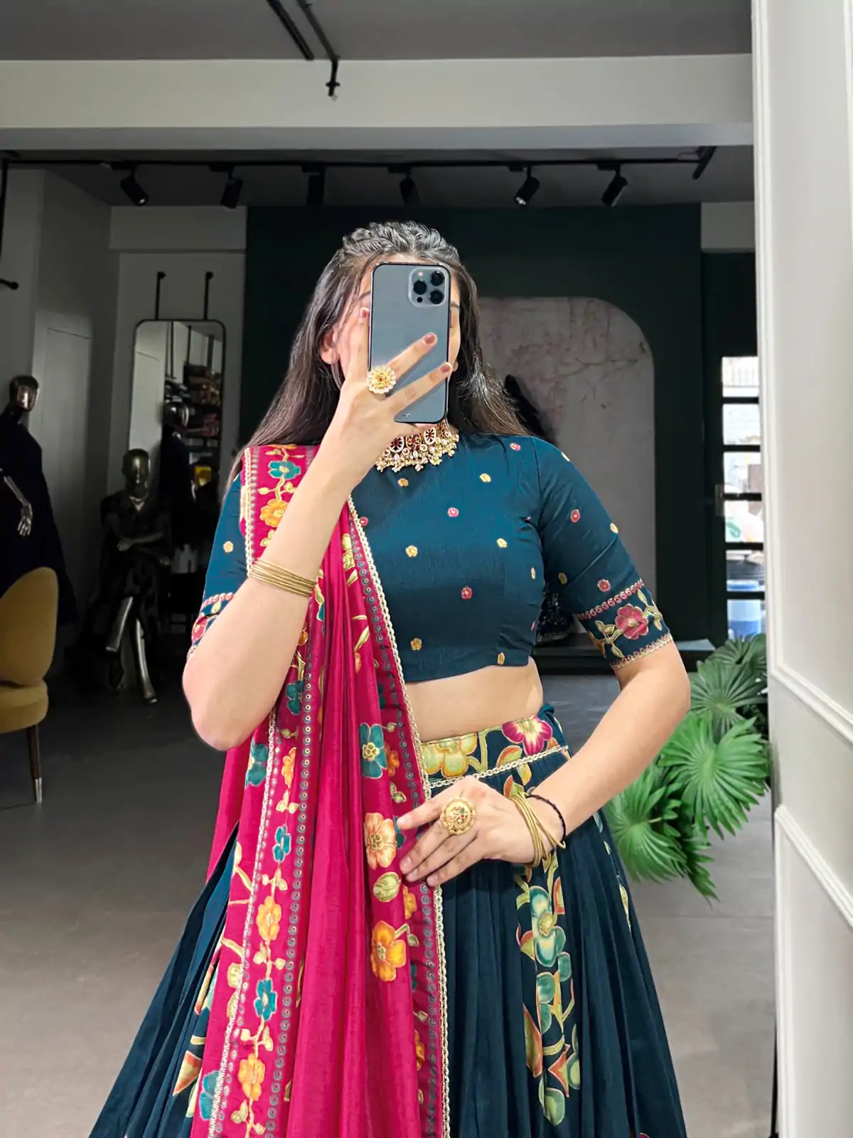 LNB 1239 Peacock Blue Color Tushar Silk Printed Foil Work Lehenga Choli Casual, Wedding, Party, Festive, Events Etc.4-6 Working Days@ 2249/-only | Embroidered Lehenga, Bollywood Lehenga, Creative Lehenga, Designer Lehenga, Lehenga, Party Wear Lehenga