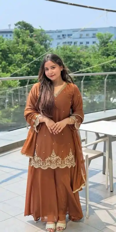 RTC 5852 Violet Color Chinon Silk Thread Sequence Work Salwar Suit Casual, Wedding, Festive, Events . Expected Delivery  4-6 Working Days @2099/- only      | Jump Suits, Casual Suits, Creative suits, Designer Suits, Palazzo Suits, Party Wear Suits, Patiala Suits, Salwar suit, Straight Suits