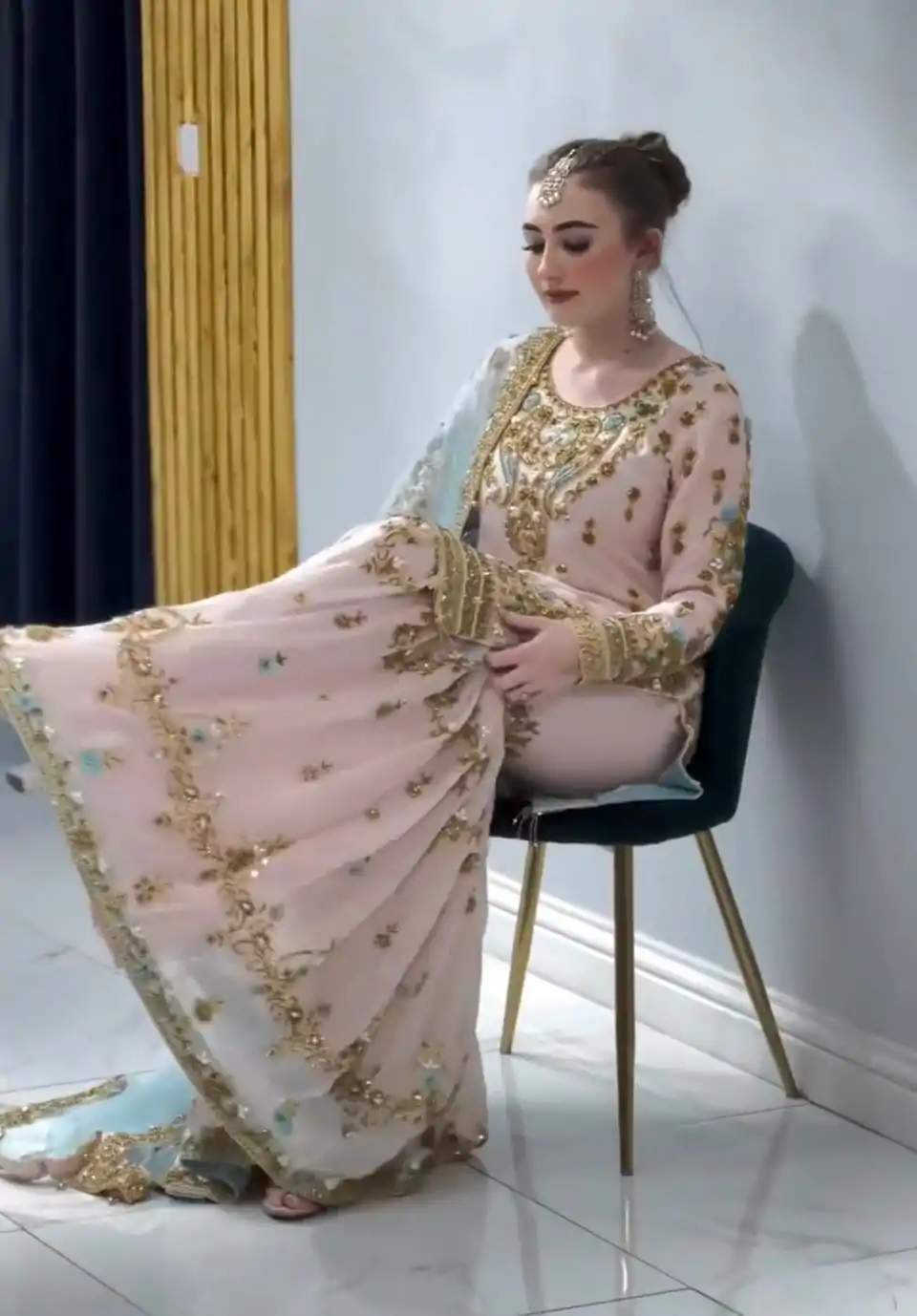 VLM 170 Baby Pink color Foix Georgette Embroidery Salwar Suit Casual, Wedding, Party, Festive, Events . Expected Delivery 4-6 Working Days @2199/- | Jump Suits, Casual Suits, Creative suits, Designer Suits, Palazzo Suits, Party Wear Suits, Patiala Suits, Salwar suit, Straight Suits