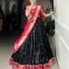 LNB 2006 Black Color Jacquard Silk Weaving Zari Work Lace Touch Up Lehenga Choli Wedding, Party, Festive, Events Etc. Delivery 4-6 Working Days Rs 3499 | Bollywood Lehenga, Creative Lehenga, Designer Lehenga, Embroidered Lehenga, Lehenga, Party Wear Lehenga