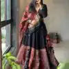 BE 389 Black Color Polyester Rayon With Print Lehenga Choli Wedding, Party, Festive, Events Etc. Delivery 4-6 Working Days Rs 1999 | Bollywood Lehenga, Creative Lehenga, Designer Lehenga, Embroidered Lehenga, Lehenga, Party Wear Lehenga