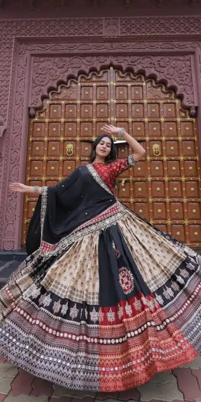 LG 645 Black Color Printed Polly Reyon Lehenga Choli Wedding, Party, Festive, Events Etc. Delivery 4-6 Working Days Rs 1999 | Bollywood Lehenga, Creative Lehenga, Designer Lehenga, Embroidered Lehenga, Lehenga, Party Wear Lehenga