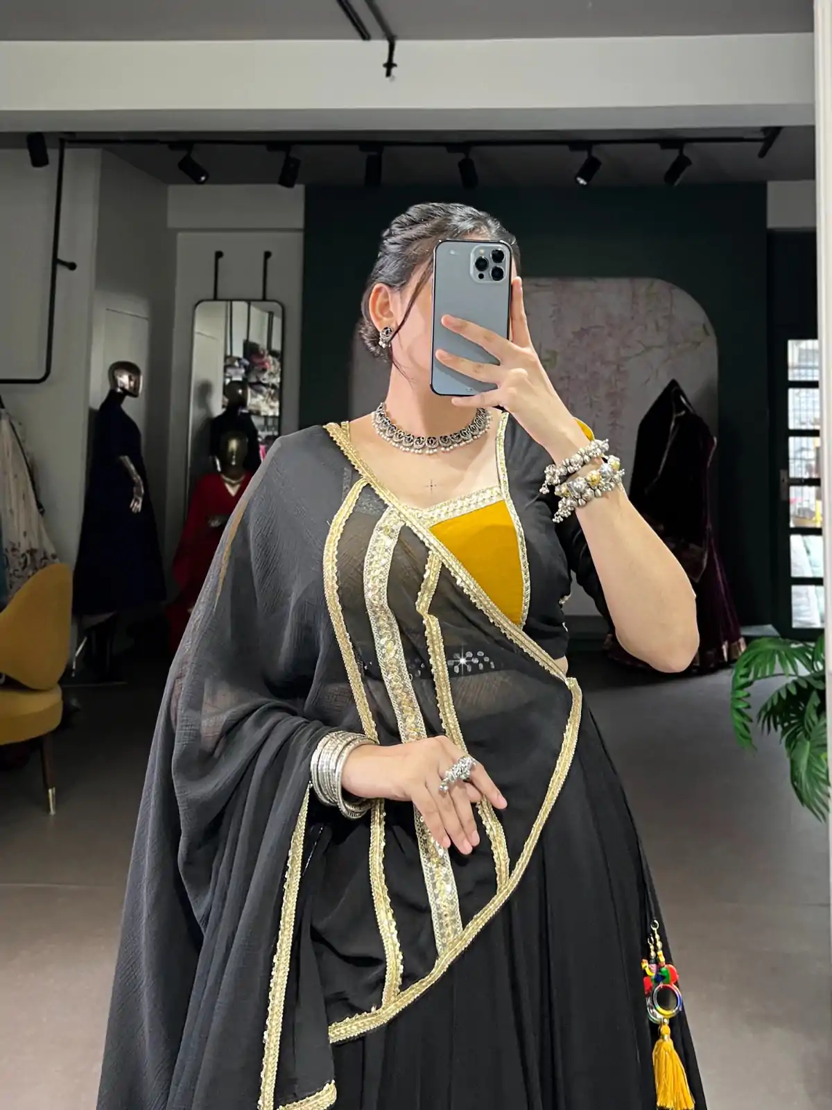 LNB 1621 Black Color Rayon Sequins Lace With Gota Patti Lace Touch Up Lehenga Choli Wedding, Party, Festive, Events Etc. Delivery 4-6 Working Days Rs 4399 | Bollywood Lehenga, Creative Lehenga, Designer Lehenga, Embroidered Lehenga, Lehenga, Party Wear Lehenga