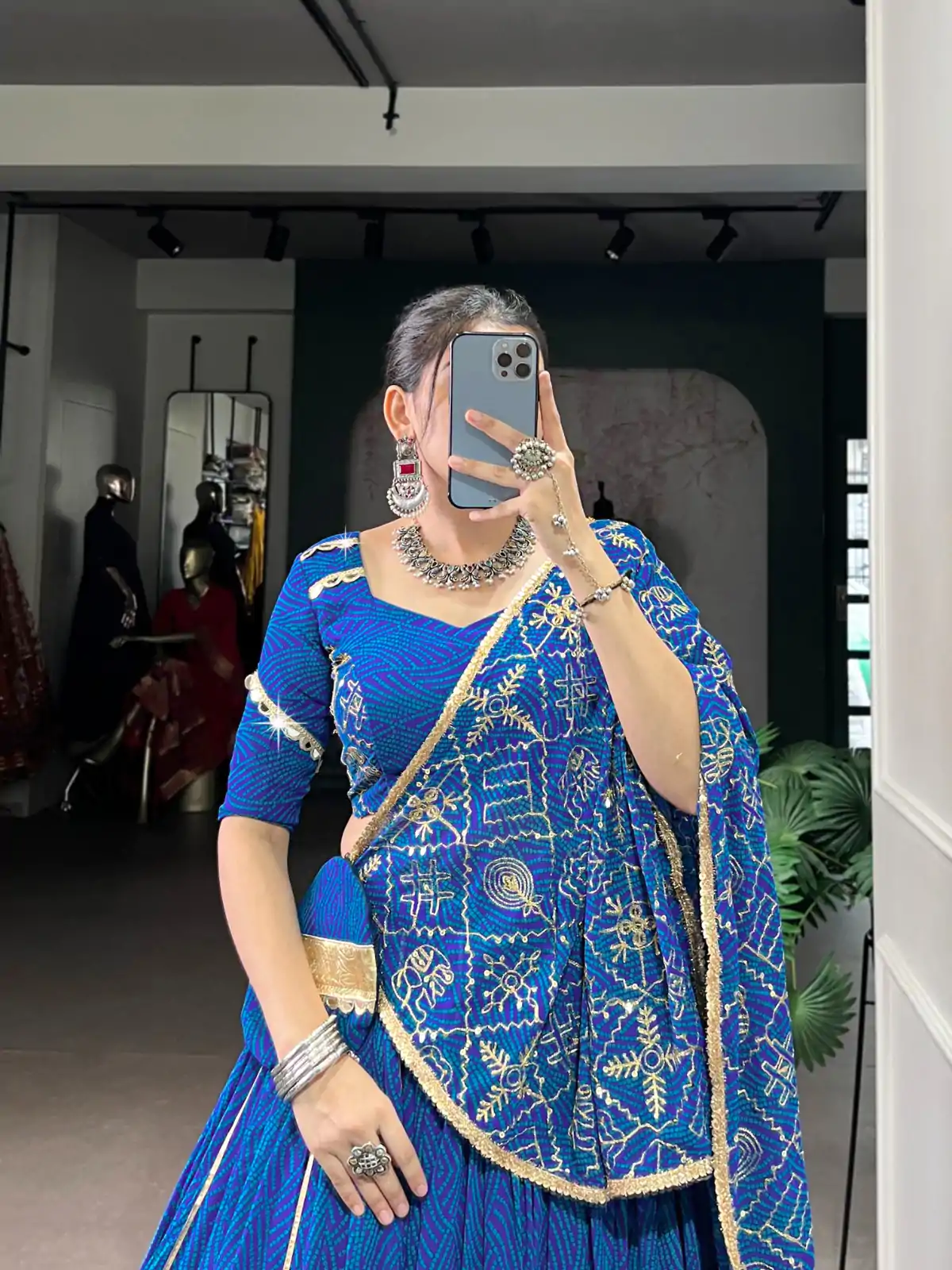 LNB 1701 Blue Color Georgette Bandhej Print And Embossed Lace Lehenga Choli Wedding, Party, Festive, Events Etc. Delivery 4-6 Working Days Rs 3999 | Bollywood Lehenga, Creative Lehenga, Designer Lehenga, Embroidered Lehenga, Lehenga, Party Wear Lehenga