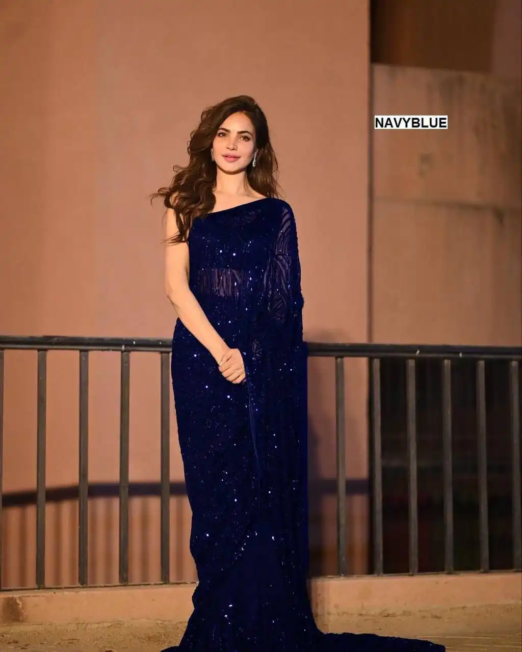 JR 605 Blue Color Georgette Embroidery Sequins work Saree Casual, Party Wear, Wedding, Events Etc. Expected Delivery 4-6 Working Days 1649/- | Bollywood Sarees, Creative Sarees, Designer Sarees, Embroidered Sarees, Ethnic Saree, Modern Digital sarees, Party Wear Sarees, Sarees