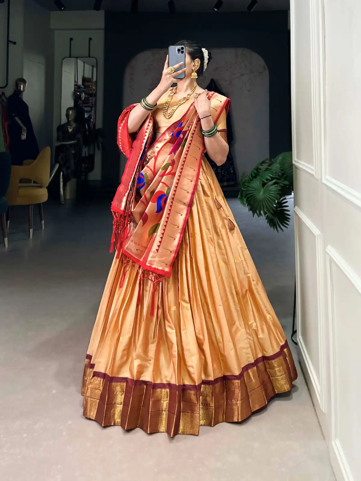 LNB 2017 Chiku Color Jacquard Silk Zari Weaving Work Lehenga Choli Wedding, Party, Festive, Events Etc. Delivery 4-6 Working Days Rs 2849 | Bollywood Lehenga, Creative Lehenga, Designer Lehenga, Embroidered Lehenga, Lehenga, Party Wear Lehenga