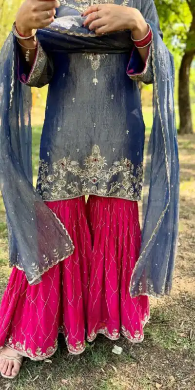 BE 380 Gray Fandy Salwar Suit Perfect for Wedding, Party, Ethnic Day, Family Gatherings, Sangeet . Available at ₹1999 only. Delivery 4-6 Working Days | Jump Suits, Tops & Bottoms, Track Suits, Trendy Wear, Casual Suits, Creative suits, Designer Suits, Palazzo Suits, Party Wear Suits, Patiala Suits, Salwar suit, Straight Suits