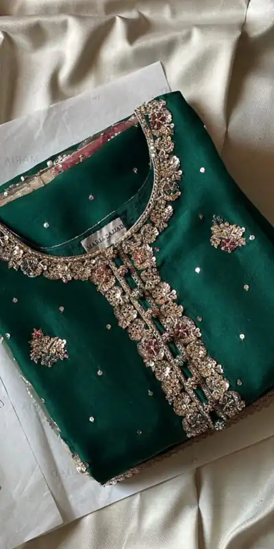 LG 1996 Green Color Chinon Sequence Embroidery Work Salwar Suit Casual, Wedding, Festive, Events . Expected Delivery  4-6 Working Days @1999/- only      | Jump Suits, Casual Suits, Creative suits, Designer Suits, Palazzo Suits, Party Wear Suits, Patiala Suits, Salwar suit, Straight Suits