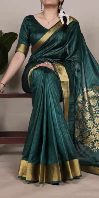 YNF 7903 Green Color Raw Silk Zari Weaving Work Saree Casual, Wedding, Festive, Events . Expected Delivery  4-6 Working Days @1699/- only                                                                                | Bollywood Sarees, Creative Sarees, Designer Sarees, Embroidered Sarees, Ethnic Saree, Modern Digital sarees, Party Wear Sarees, Sarees