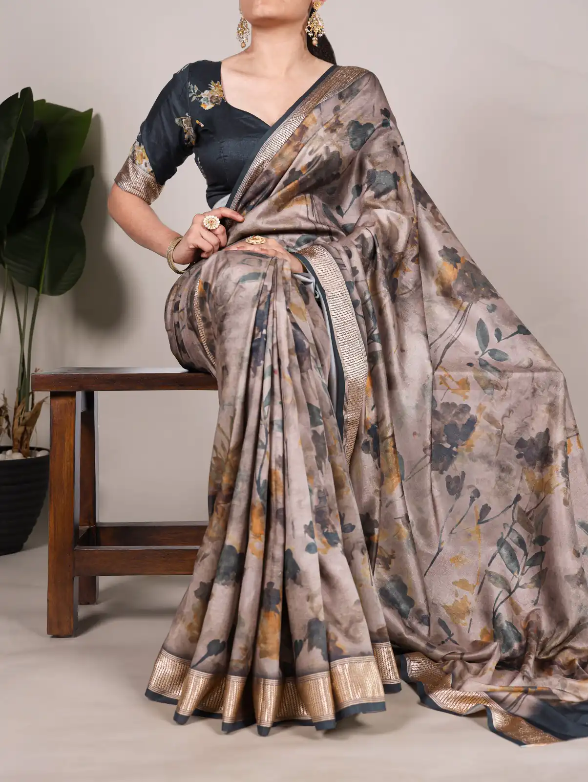 YNF 7015 Green Color Tussar Silk With Viscose Border Printed Saree Casual, Wedding, Festive, Events . Expected Delivery  4-6 Working Days @1699/- only                                                                                | Bollywood Sarees, Creative Sarees, Designer Sarees, Embroidered Sarees, Ethnic Saree, Modern Digital sarees, Party Wear Sarees, Sarees