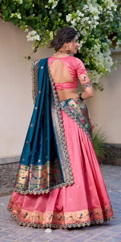 LNB 2014 Light Pink Color Jacquard Zari Work Sequins Thread Embroidery Lehenga Choli Wedding, Party, Festive, Events Etc. Delivery 4-6 Working Days Rs 3749 | Bollywood Lehenga, Creative Lehenga, Designer Lehenga, Embroidered Lehenga, Lehenga, Party Wear Lehenga