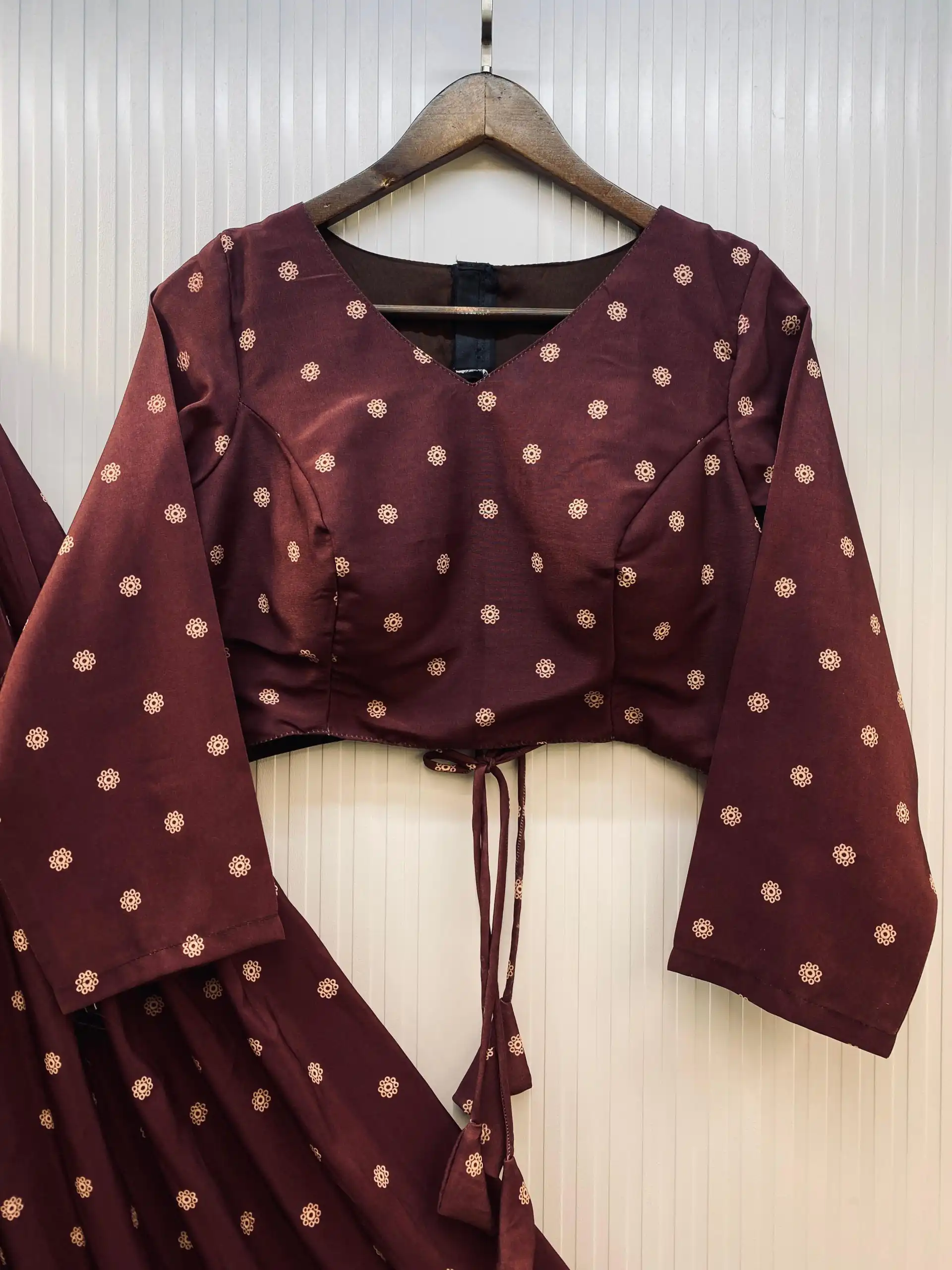 LG 643 Maroon Color Printed Polly Reyon Lehenga Choli Wedding, Party, Festive, Events Etc. Delivery 4-6 Working Days Rs 2099 | Bollywood Lehenga, Creative Lehenga, Designer Lehenga, Embroidered Lehenga, Lehenga, Party Wear Lehenga