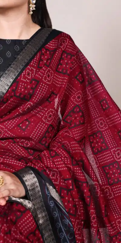 YNF 7046 Maroon Color Polyester Chanderi Print Zari Weaving Work Saree Casual, Wedding, Festive, Events . Expected Delivery  4-6 Working Days @1549/- only                                                                                | Bollywood Sarees, Creative Sarees, Designer Sarees, Embroidered Sarees, Ethnic Saree, Modern Digital sarees, Party Wear Sarees, Sarees