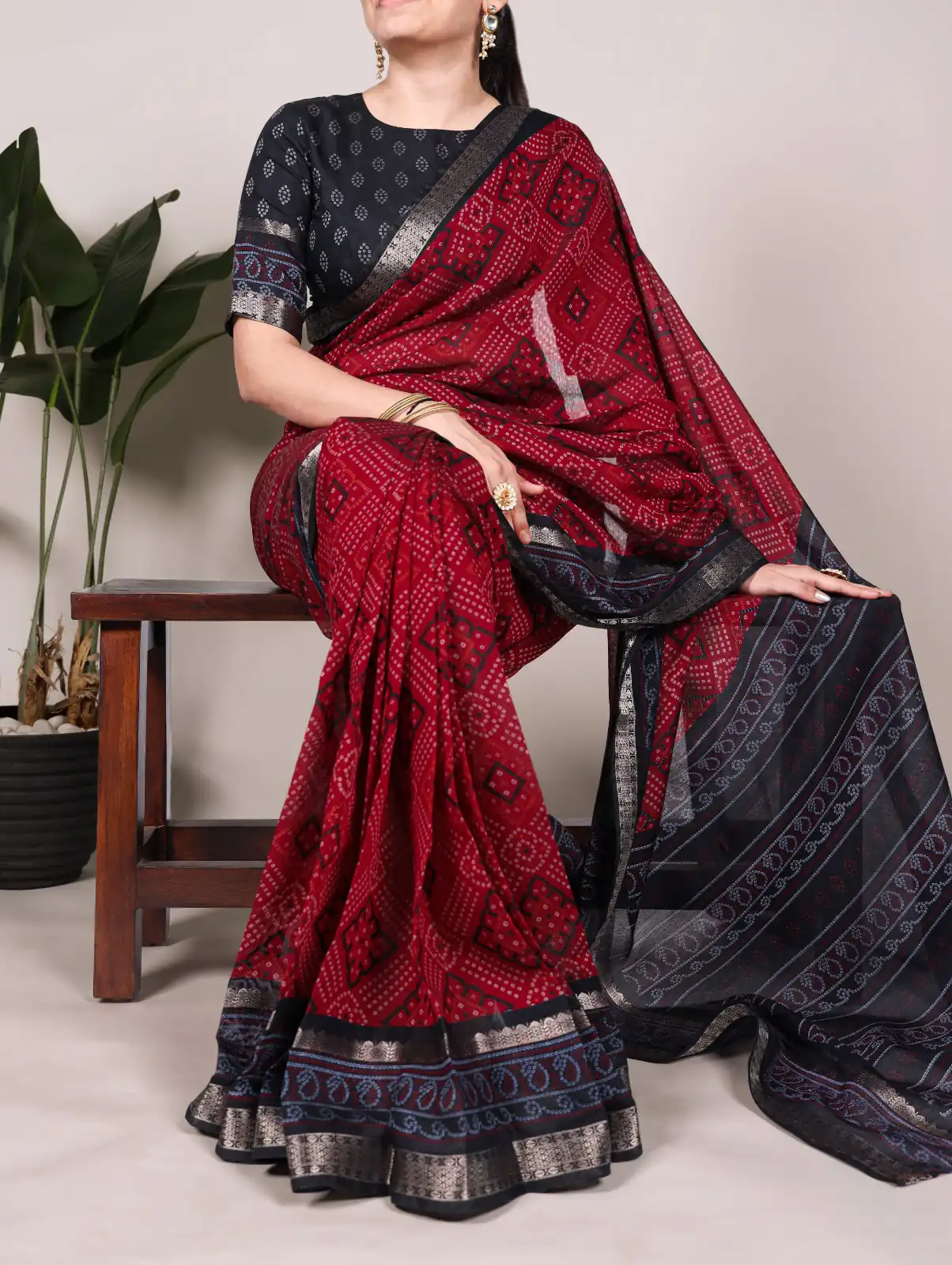 YNF 7046 Maroon Color Polyester Chanderi Print Zari Weaving Work Saree Casual, Wedding, Festive, Events . Expected Delivery  4-6 Working Days @1549/- only                                                                                | Bollywood Sarees, Creative Sarees, Designer Sarees, Embroidered Sarees, Ethnic Saree, Modern Digital sarees, Party Wear Sarees, Sarees