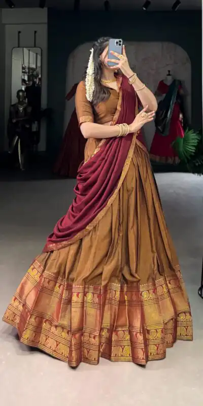 LNB 2040 Mustard Color Narayan Pet Zari Weaving Lehenga Choli Choli Festive Party Wedding, Events etc. Delivery 4-6 Working Days @1899/- | Bollywood Lehenga, Creative Lehenga, Designer Lehenga, Embroidered Lehenga, Lehenga, Party Wear Lehenga