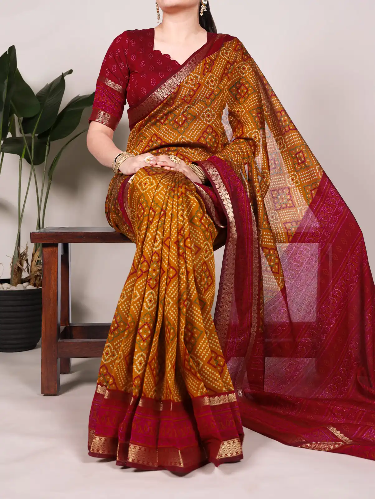 YNF 7046 Mustard Color Polyester Chanderi Print Zari Weaving Work Saree Casual, Wedding, Festive, Events . Expected Delivery  4-6 Working Days @1549/- only                                                                                | Bollywood Sarees, Creative Sarees, Designer Sarees, Embroidered Sarees, Ethnic Saree, Modern Digital sarees, Party Wear Sarees, Sarees