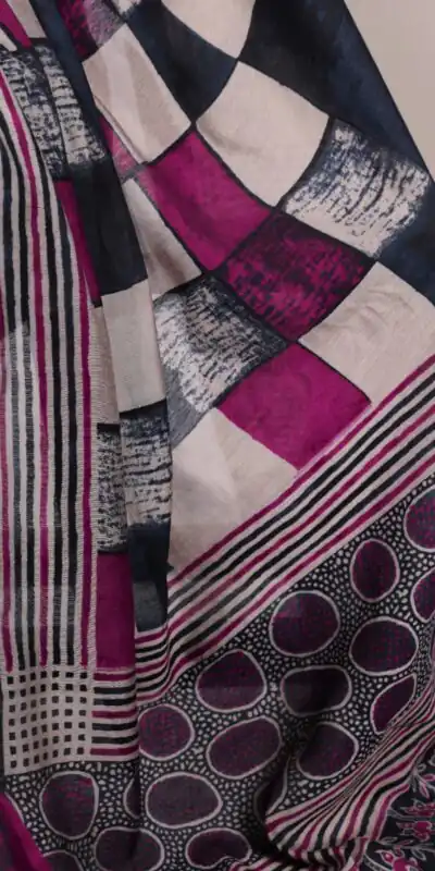 YNF 7045 Navy Blue Color Polyester Viscose Chanderi Printed Border Saree Casual, Wedding, Festive, Events . Expected Delivery  4-6 Working Days @1499/- only                                | Bollywood Sarees, Creative Sarees, Designer Sarees, Embroidered Sarees, Ethnic Saree, Modern Digital sarees, Party Wear Sarees, Sarees