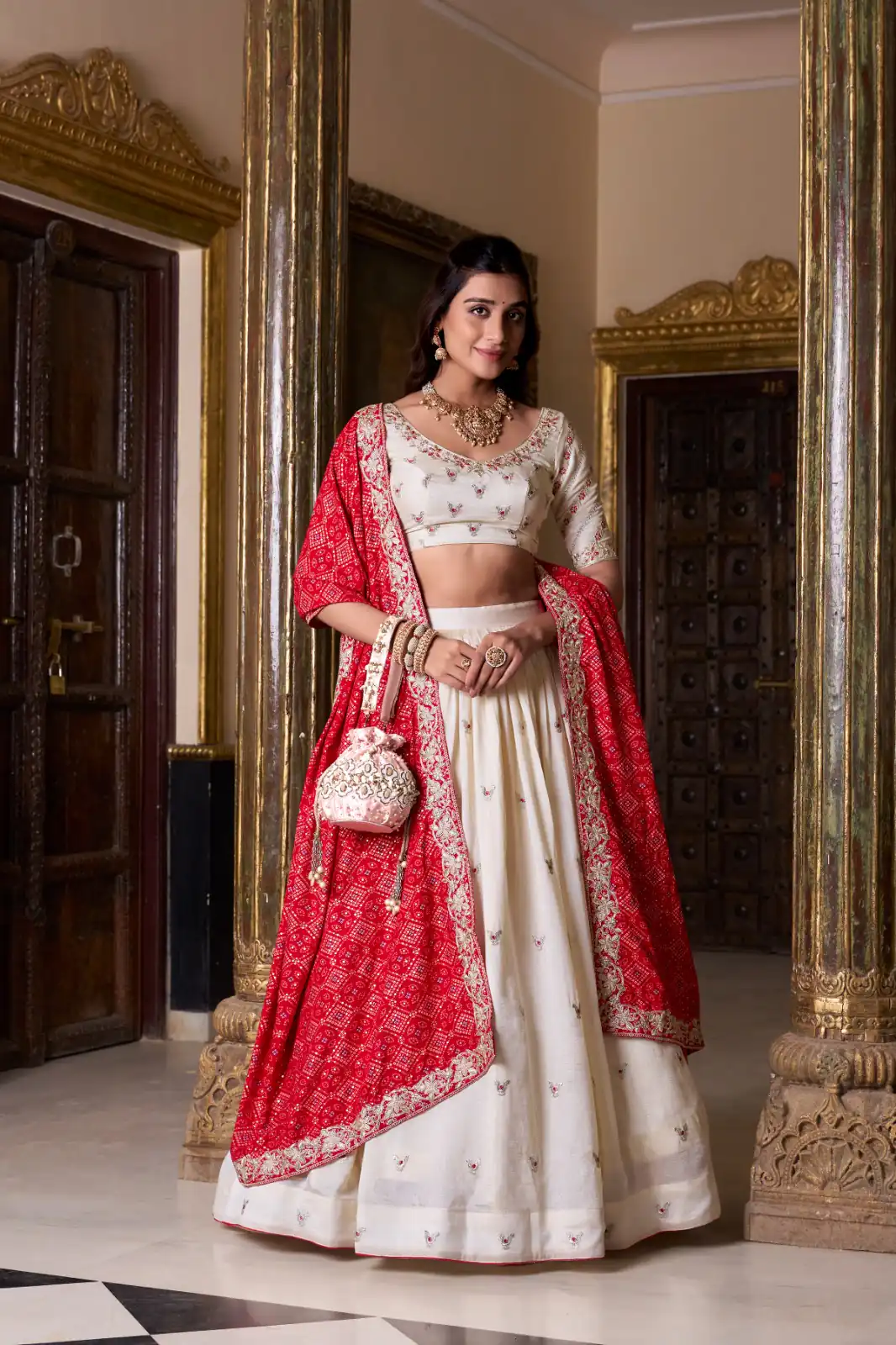 LNB 1436 Off White Dazzle at events in the Off White Vichitra Silk Sequins Lehenga Choli, crafted with sequins and tailored for comfort. Discover your style | Bollywood Lehenga, Creative Lehenga, Designer Lehenga, Embroidered Lehenga, Lehenga, Party Wear Lehenga