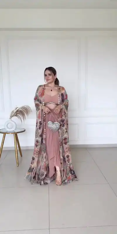 BE 134 Onion Color Fiona Silk With Coin Lace Printed Work Salwar Suit Casual, Wedding, Festive, Events . Expected Delivery  4-6 Working Days @2049/- only      | Jump Suits, Casual Suits, Creative suits, Designer Suits, Palazzo Suits, Party Wear Suits, Patiala Suits, Salwar suit, Straight Suits