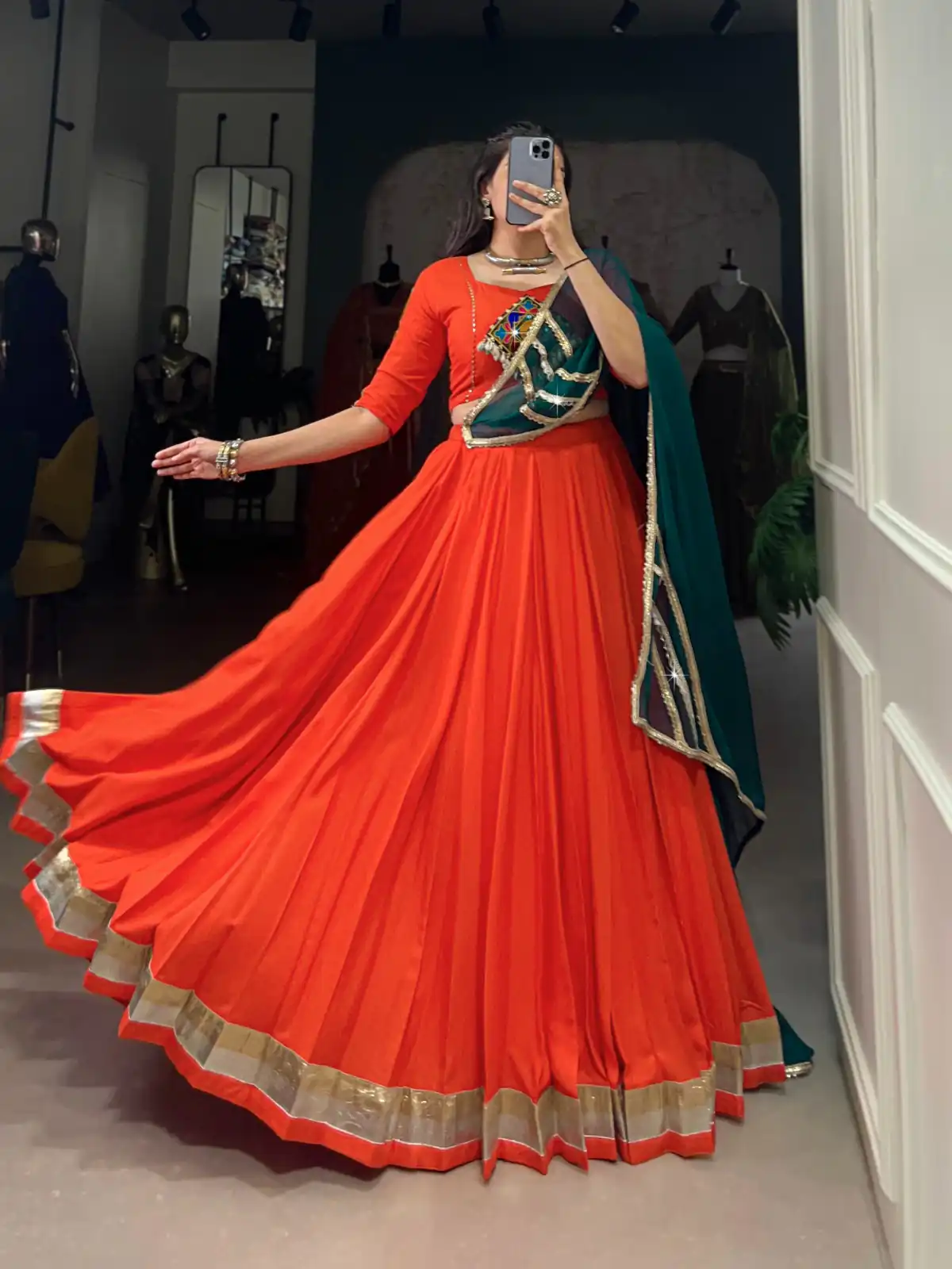 LNB 1651 Orange Color Pure Rayon Embossed Design Lace Touch Up Lehenga Choli Wedding, Party, Festive, Events Etc. Delivery 4-6 Working Days Rs 3199 | Bollywood Lehenga, Creative Lehenga, Designer Lehenga, Embroidered Lehenga, Lehenga, Party Wear Lehenga