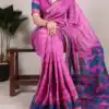 YNF 7035 Pink Color Polyester Chanderi Printed Zari Weaving Work Saree Casual, Wedding, Festive, Events . Expected Delivery  4-6 Working Days @1549/- only                                                                                | Bollywood Sarees, Creative Sarees, Designer Sarees, Embroidered Sarees, Ethnic Saree, Modern Digital sarees, Party Wear Sarees, Sarees