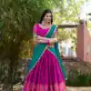 LNB1518 Pink Color Cotton Silk Thread Embroidery Work Lehenga Choli Wedding, Party, Festive, Events Etc. Delivery 4-6 Working Days Rs 2999 | Bollywood Lehenga, Creative Lehenga, Designer Lehenga, Embroidered Lehenga, Lehenga, Party Wear Lehenga