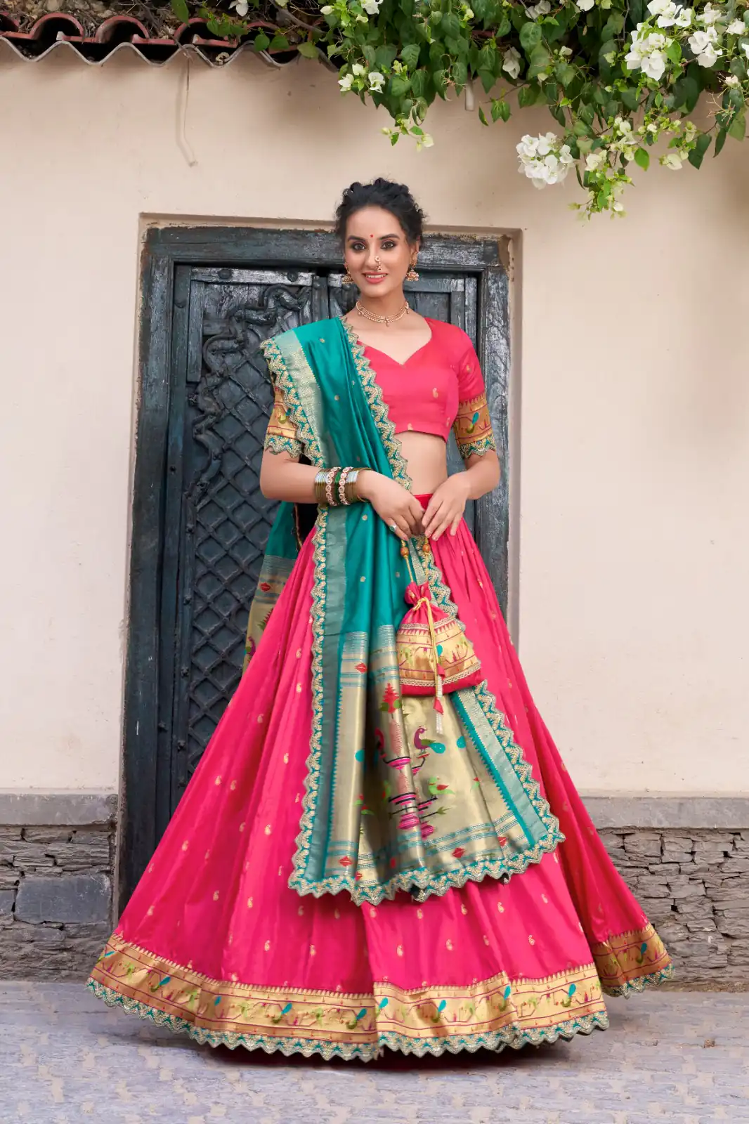 LNB 2014 Pink Color Jacquard Silk Zari Work Sequins Thread Embroidery Lehenga Choli Wedding, Party, Festive, Events Etc. Delivery 4-6 Working Days Rs 3749 | Bollywood Lehenga, Creative Lehenga, Designer Lehenga, Embroidered Lehenga, Lehenga, Party Wear Lehenga