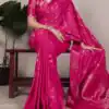 YNF 7904 Pink Color Roop Silk Zari Weaving Work Saree Casual, Wedding, Festive, Events . Expected Delivery  4-6 Working Days @1749/- only                                                                                | Bollywood Sarees, Creative Sarees, Designer Sarees, Embroidered Sarees, Ethnic Saree, Modern Digital sarees, Party Wear Sarees, Sarees