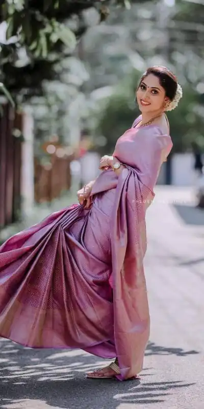 KP 3075 Pink Soft Lichi Silk Whit Designer Jacquard Work in Saree it Grab for ₹1399. Delivery 4-6 Working Days. Shop now. | Bollywood Sarees, Creative Sarees, Designer Sarees, Embroidered Sarees, Ethnic Saree, Modern Digital sarees, Party Wear Sarees, Sarees