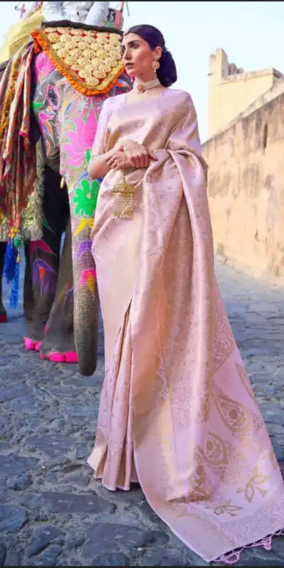 KP 5013 Pink Soft Lichi Silk Jacquard Work With Designer Work Saree Special Price ₹1399. Delivery 4-6 Working Days. Shop now. | Bollywood Sarees, Creative Sarees, Designer Sarees, Embroidered Sarees, Ethnic Saree, Modern Digital sarees, Party Wear Sarees, Sarees