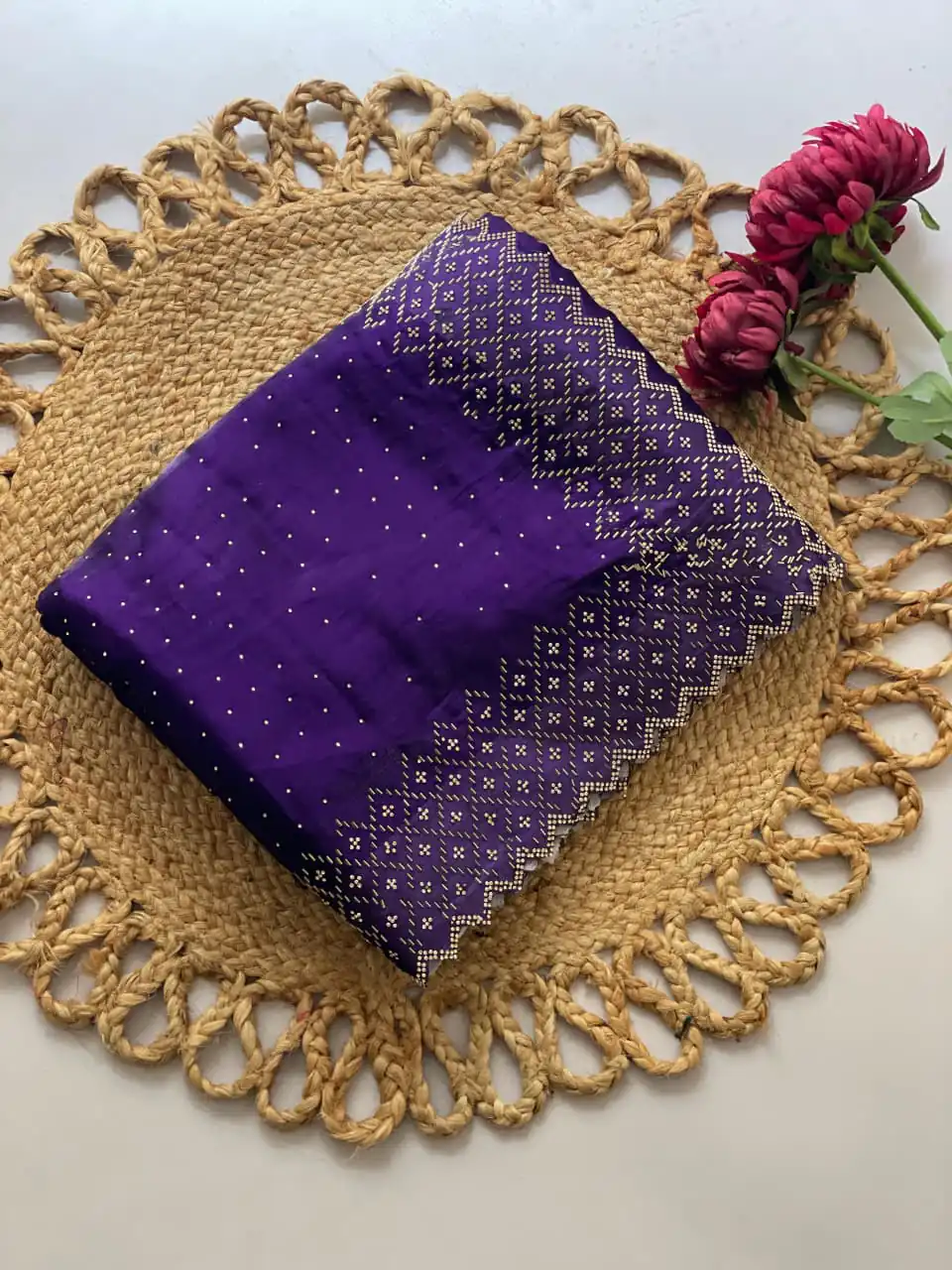 DF 3467 Purple Color Jimmy Choo Full Zarkhan Diamond Work Saree Casual, Wedding, Festive, Events . Expected Delivery  4-6 Working Days @2099/- only                                                                                | Bollywood Sarees, Creative Sarees, Designer Sarees, Embroidered Sarees, Ethnic Saree, Modern Digital sarees, Party Wear Sarees, Sarees
