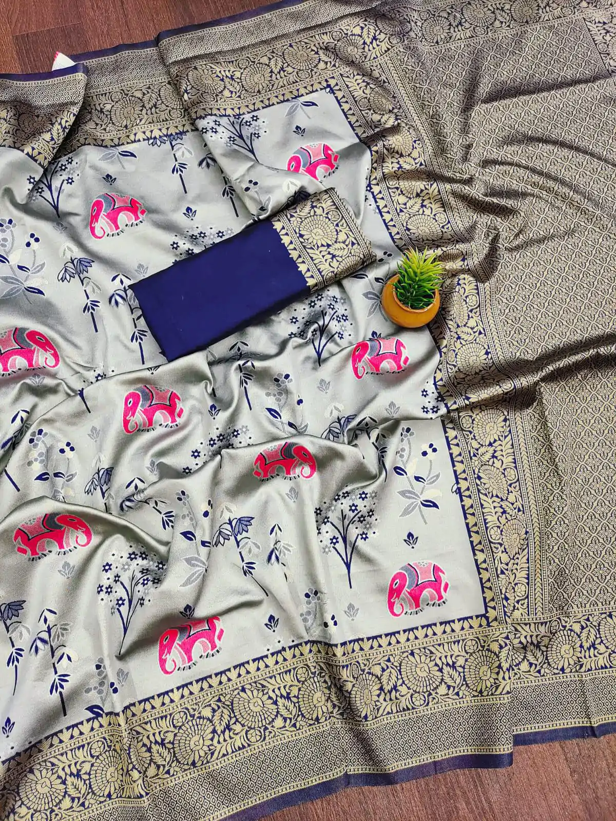 KP 6004 Purple Soft Lichi Silk Jacquard Work With Designer Work Saree. Grab it for ₹1499. Delivery 4-6 Working Days. Shop now. | Bollywood Sarees, Creative Sarees, Designer Sarees, Embroidered Sarees, Ethnic Saree, Modern Digital sarees, Party Wear Sarees, Sarees