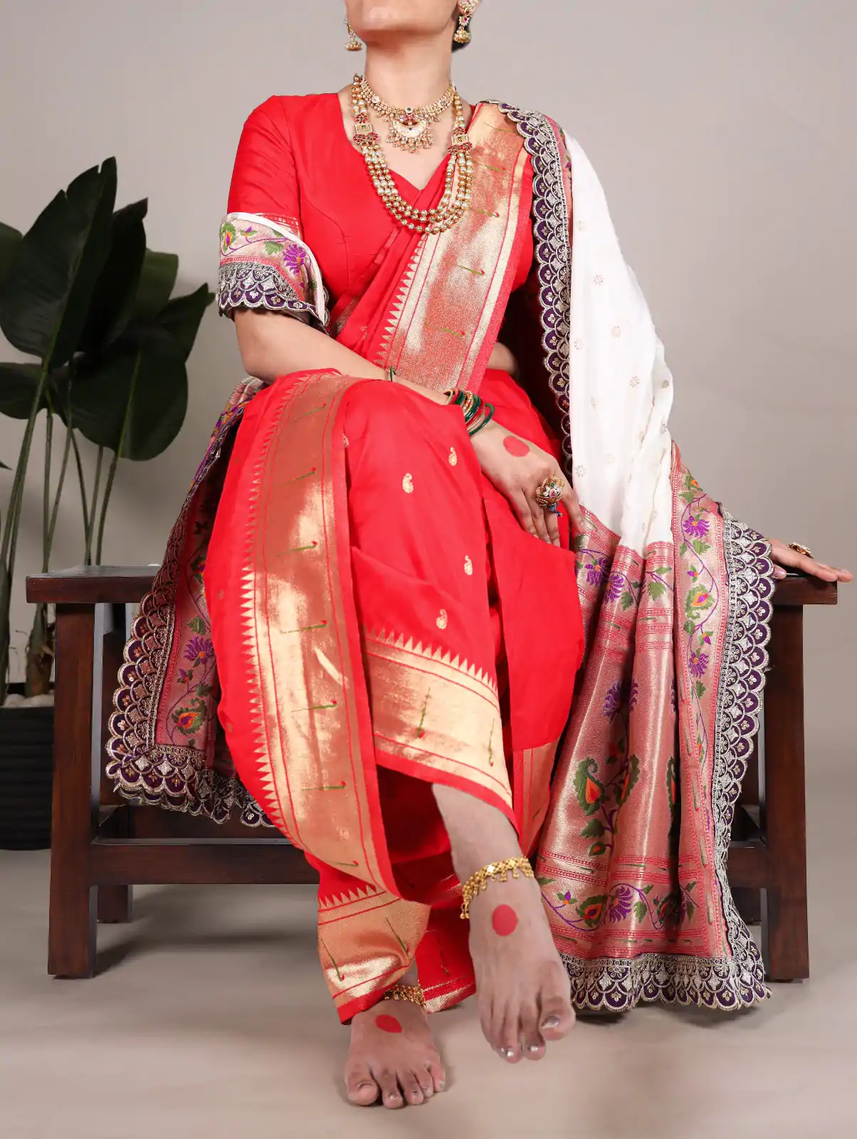 YNF 7407 Red Color Jacquard Silk Paithani Zari Weaving Work Saree Casual, Wedding, Festive, Events . Expected Delivery  4-6 Working Days @3349/- only                                                                                | Bollywood Sarees, Creative Sarees, Designer Sarees, Embroidered Sarees, Ethnic Saree, Modern Digital sarees, Party Wear Sarees, Sarees