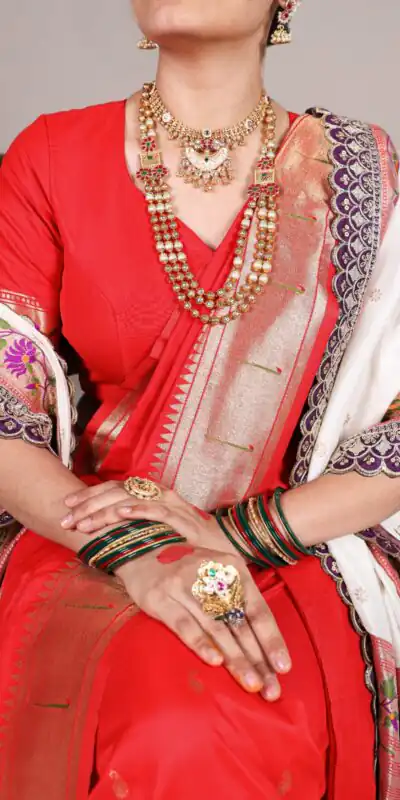 YNF 7407 Red Color Jacquard Silk Paithani Zari Weaving Work Saree Casual, Wedding, Festive, Events . Expected Delivery  4-6 Working Days @3349/- only                                                                                | Bollywood Sarees, Creative Sarees, Designer Sarees, Embroidered Sarees, Ethnic Saree, Modern Digital sarees, Party Wear Sarees, Sarees