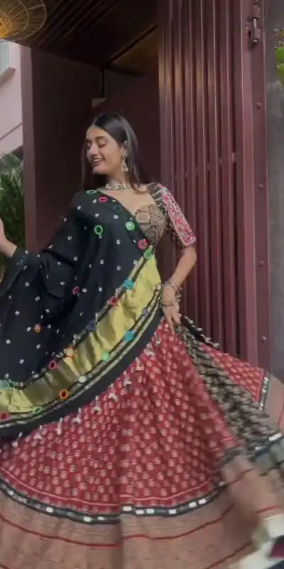 LG 642 Red Color Printed Rayon Real Mirror Work Lehenga Choli Wedding, Party, Festive, Events Etc. Delivery 4-6 Working Days Rs 2049 | Bollywood Lehenga, Creative Lehenga, Designer Lehenga, Embroidered Lehenga, Lehenga, Party Wear Lehenga