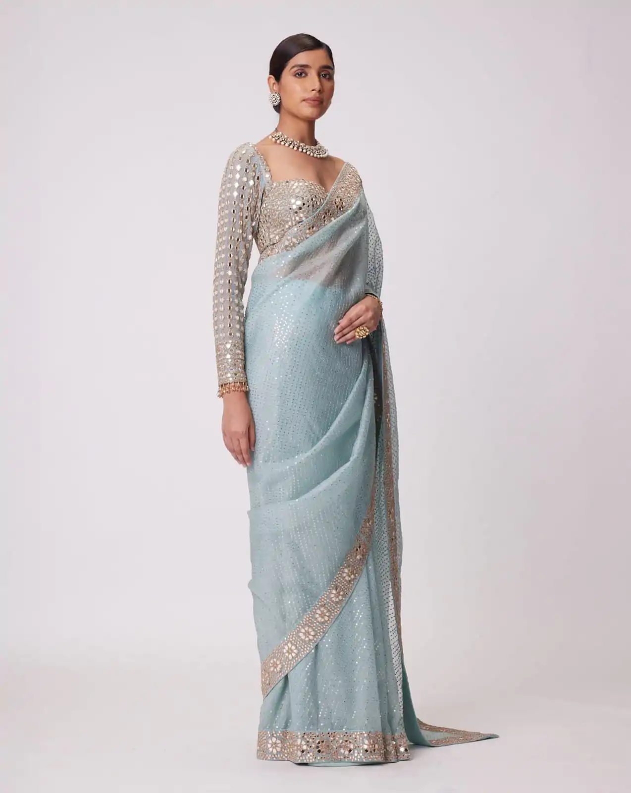 DF 3431 Sky Blue Color Faux Georgette Heavy 5mm Sequence Work Saree Casual, Wedding, Festive, Events . Expected Delivery  4-6 Working Days @1759/- only                                                                                | Bollywood Sarees, Creative Sarees, Designer Sarees, Embroidered Sarees, Ethnic Saree, Modern Digital sarees, Party Wear Sarees, Sarees