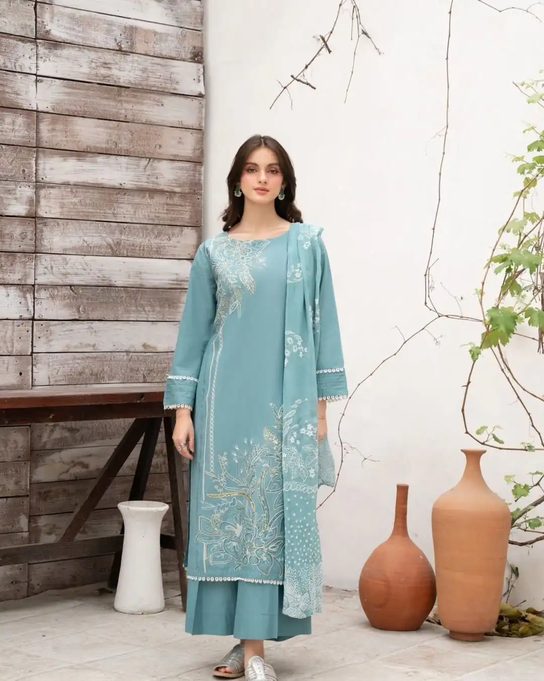 LG 1987 Sky Blue Color Roman Silk Sequence Embroidery Work Salwar Suit Casual, Wedding, Festive, Events . Expected Delivery  4-6 Working Days @1949/- only      | Jump Suits, Casual Suits, Creative suits, Designer Suits, Palazzo Suits, Party Wear Suits, Patiala Suits, Salwar suit, Straight Suits