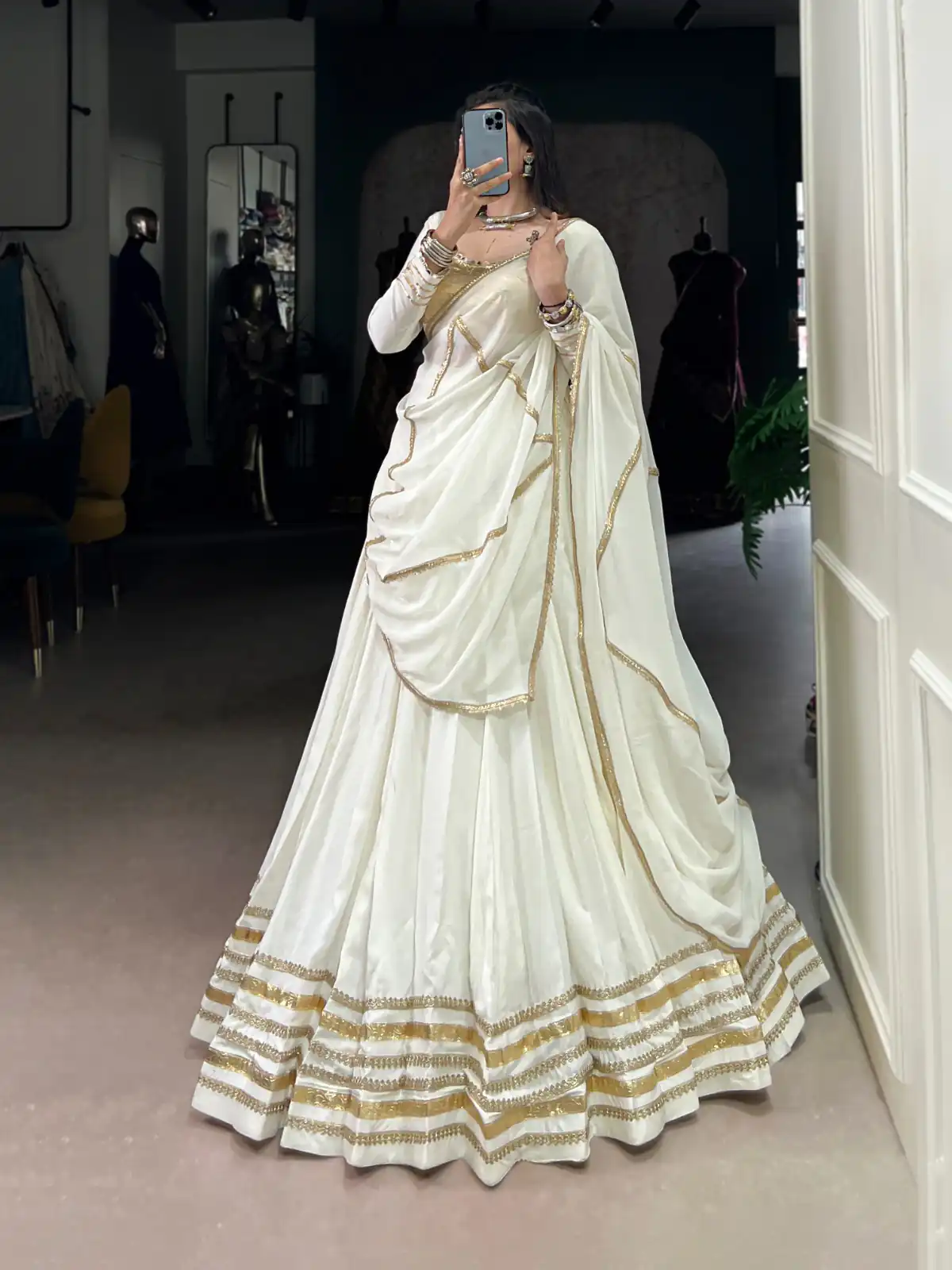 LNB 1605 White Color Pure Rayon Lace Touch Up Lehenga Choli Wedding, Party, Festive, Events Etc. Delivery 4-6 Working Days Rs 3199 | Bollywood Lehenga, Creative Lehenga, Designer Lehenga, Embroidered Lehenga, Lehenga, Party Wear Lehenga