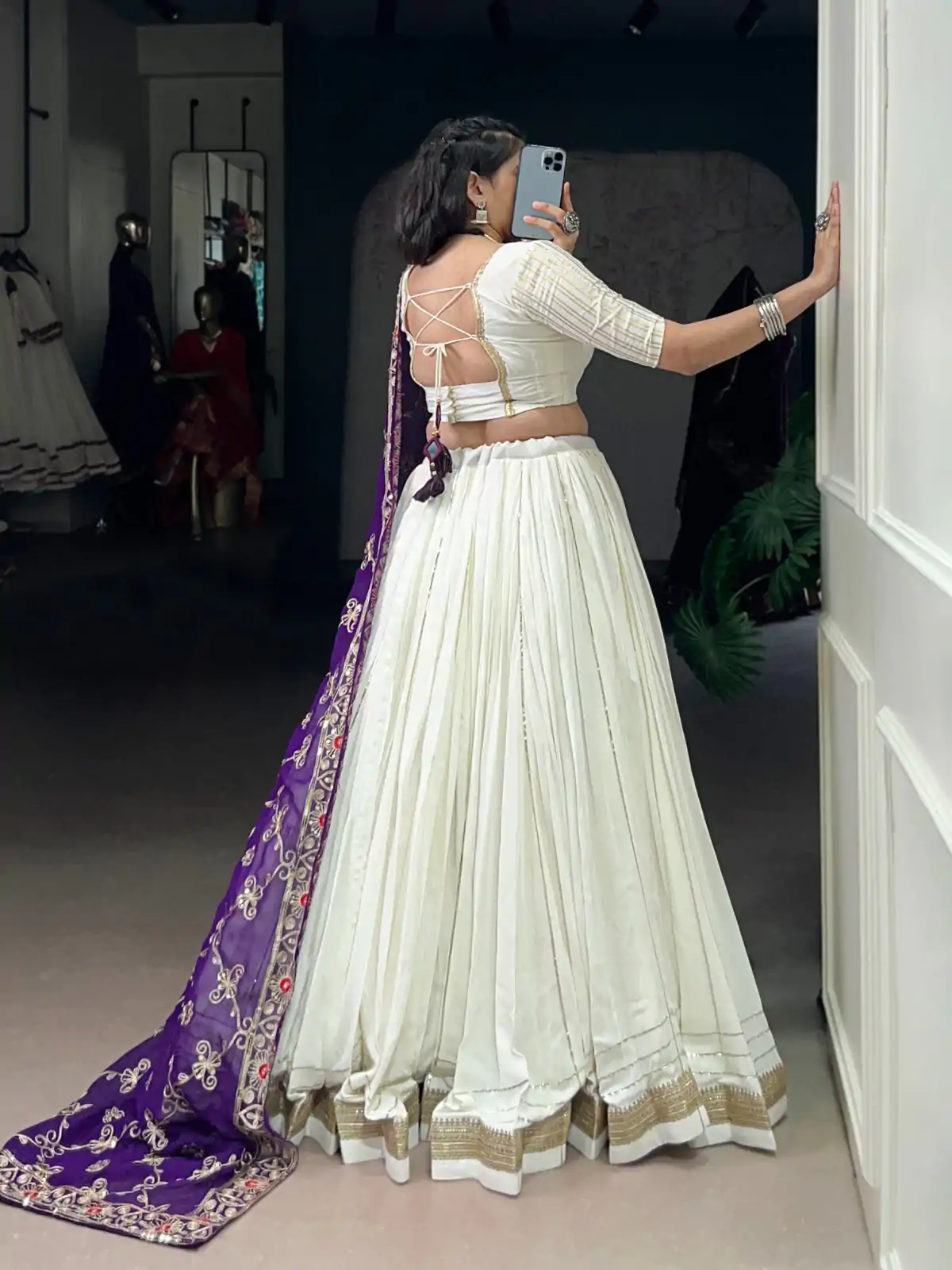LNB 1665 White Color Pure Rayon Zari Weaving Work With Lace Touch Up Lehenga Choli Wedding, Party, Festive, Events Etc. Delivery 4-6 Working Days Rs 3399 | Bollywood Lehenga, Creative Lehenga, Designer Lehenga, Embroidered Lehenga, Lehenga, Party Wear Lehenga