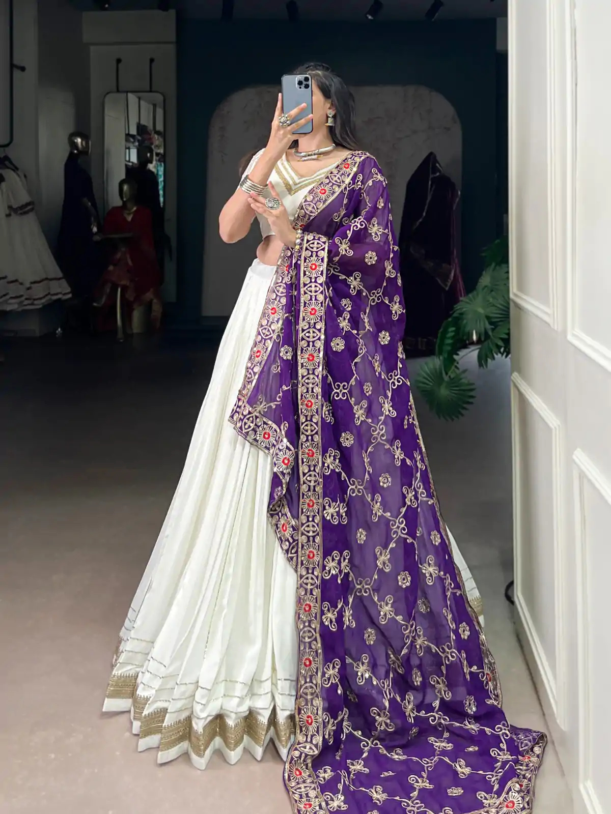 LNB 1665 White Color Pure Rayon Zari Weaving Work With Lace Touch Up Lehenga Choli Wedding, Party, Festive, Events Etc. Delivery 4-6 Working Days Rs 3399 | Bollywood Lehenga, Creative Lehenga, Designer Lehenga, Embroidered Lehenga, Lehenga, Party Wear Lehenga