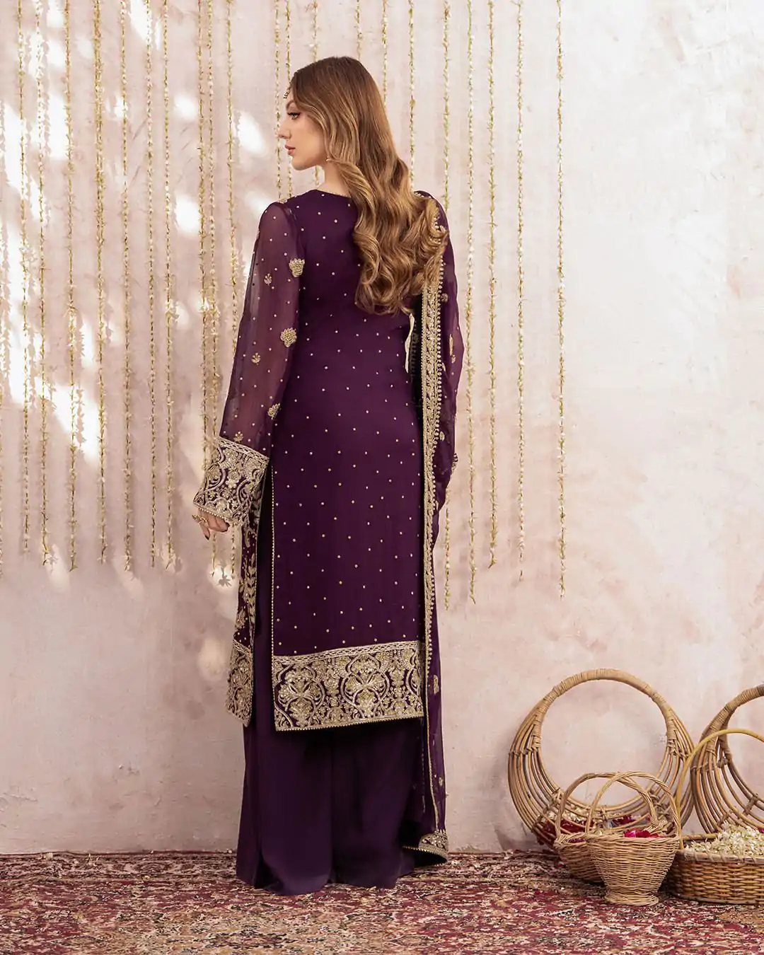 LG 1986 Wine Color Georgette Sequence Embroidery Work Salwar Suit Casual, Wedding, Festive, Events . Expected Delivery  4-6 Working Days @2049/- only      | Jump Suits, Casual Suits, Creative suits, Designer Suits, Palazzo Suits, Party Wear Suits, Patiala Suits, Salwar suit, Straight Suits