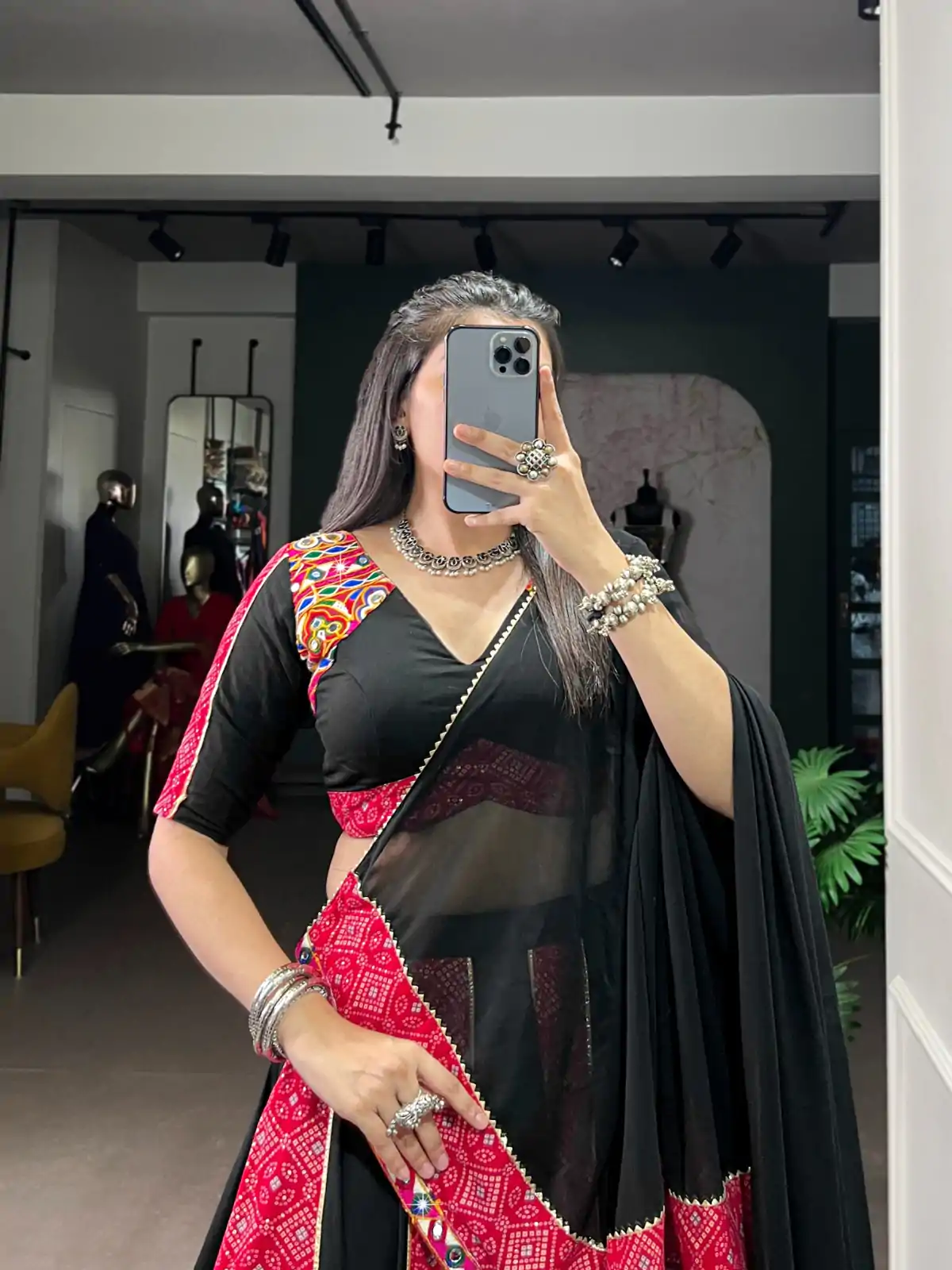 LNB 1683 Black Pure Rayon with Mirror Work & Gamthi Work Lehenga Choli . Introductory Price ₹3949. Delivery 4-6 Working Days. Shop now. | Embroidered Lehenga, Bollywood Lehenga, Creative Lehenga, Designer Lehenga, Lehenga, Party Wear Lehenga