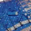 MB 171 Blue Banarasi Silk Saree Perfect for Wedding, Party, Holi, Pongal, Pooja –. Festive Deal ₹1849. Delivery 4-6 Working Days. Shop now. | Bollywood Sarees, Creative Sarees, Designer Sarees, Embroidered Sarees, Ethnic Saree, Modern Digital sarees, Party Wear Sarees, Sarees