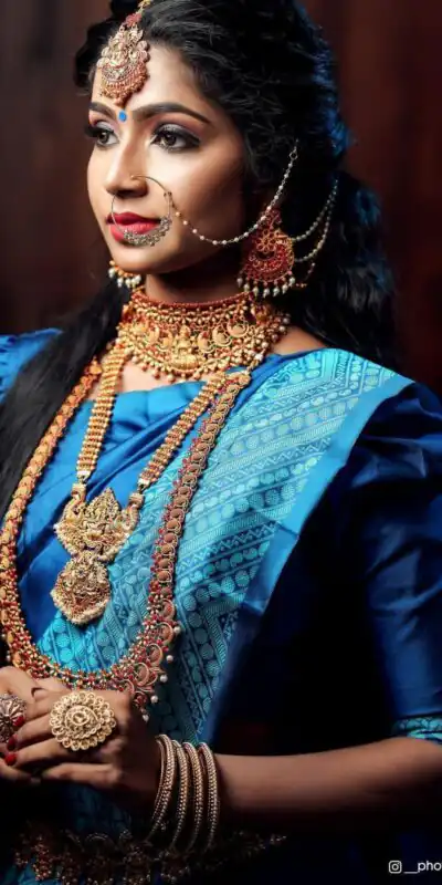 KP 2035 Blue Soft Lichi Silk Saree Perfect for Wedding, Party, Karwa Chauth, Pongal, Haldi . Available at ₹1399 only. Delivery 4-6 Working Days. | Bollywood Sarees, Creative Sarees, Designer Sarees, Embroidered Sarees, Ethnic Saree, Modern Digital sarees, Party Wear Sarees, Sarees