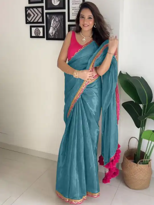 SC 353 Blue Pure Erode Silk With Lace Work & Embroidery Work Saree . Affordable Price ₹1399. Delivery 4-6 Working Days. Shop now. | Bollywood Sarees, Creative Sarees, Designer Sarees, Embroidered Sarees, Ethnic Saree, Modern Digital sarees, Party Wear Sarees, Sarees
