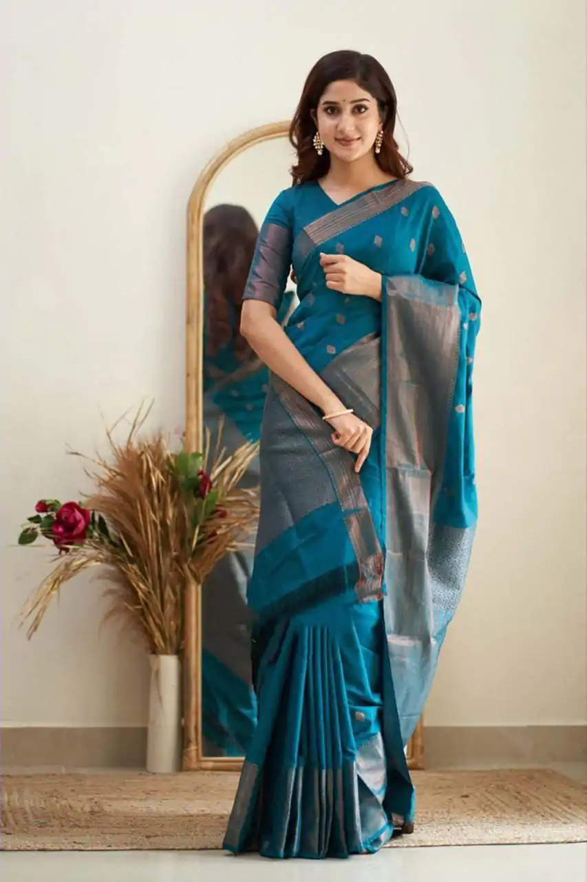 KP 5088 Blue Soft Lichi Silk Cloth Saree With Lace Border & Lace Work. Best Price ₹1349. Delivery 4-6 Working Days. Shop now. | Bollywood Sarees, Creative Sarees, Designer Sarees, Embroidered Sarees, Ethnic Saree, Modern Digital sarees, Party Wear Sarees, Sarees