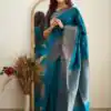 KP 5088 Blue Soft Lichi Silk Cloth Saree With Lace Border & Lace Work. Best Price ₹1349. Delivery 4-6 Working Days. Shop now. | Bollywood Sarees, Creative Sarees, Designer Sarees, Embroidered Sarees, Ethnic Saree, Modern Digital sarees, Party Wear Sarees, Sarees