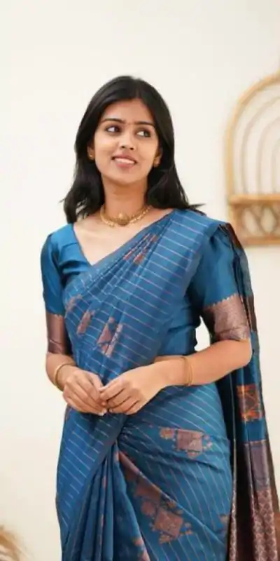 KP 5011 Blue in Collor Soft Lichi Silk Lace Work & Lace Border Saree . Get it for ₹1299. Delivery 4-6 Working Days. Shop now. | Bollywood Sarees, Creative Sarees, Designer Sarees, Embroidered Sarees, Ethnic Saree, Modern Digital sarees, Party Wear Sarees, Sarees